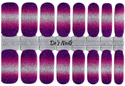 Ombre Bomb - Nail Polish Wraps