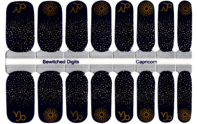 Capricorn -  Designer Nail Polish Wraps