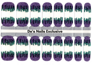 Clearly Royalty - Clear Overlay -  De’s Nails Exclusive Nail Polish Wraps