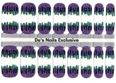 Clearly Royalty - Clear Overlay -  De’s Nails Exclusive Nail Polish Wraps