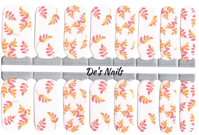 Flirty Ferns - Nail Polish Wraps