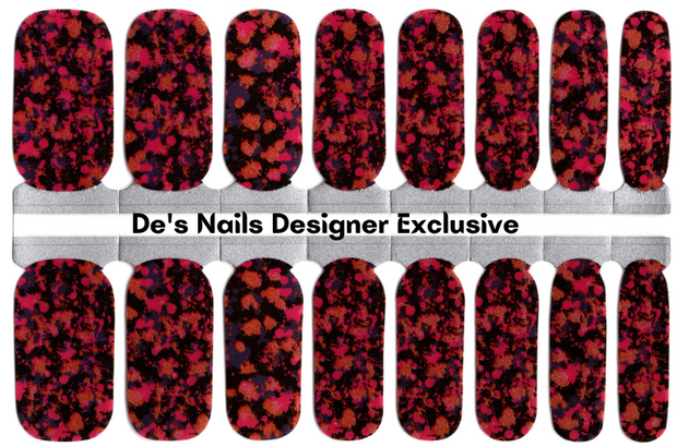 The Glow Must Go On -  De’s Nails Exclusive Nail Polish Wraps