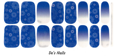 Hanukkah Charm - De’s Nails Exclusive Premium   Nail Polish Wraps