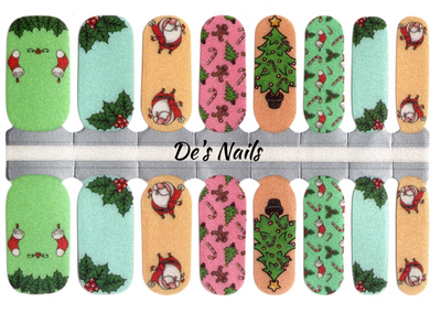 Hip Hip Hurray Holiday - Nail Polish Wraps