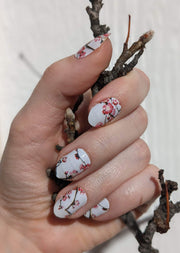 Cheery Cherry Blossoms - Nail Polish Wraps