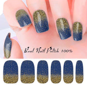 Stroke of Midnight - Premium Nail Polish Wraps