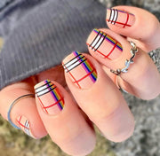 Mad about Plaid Nail Polish Wraps