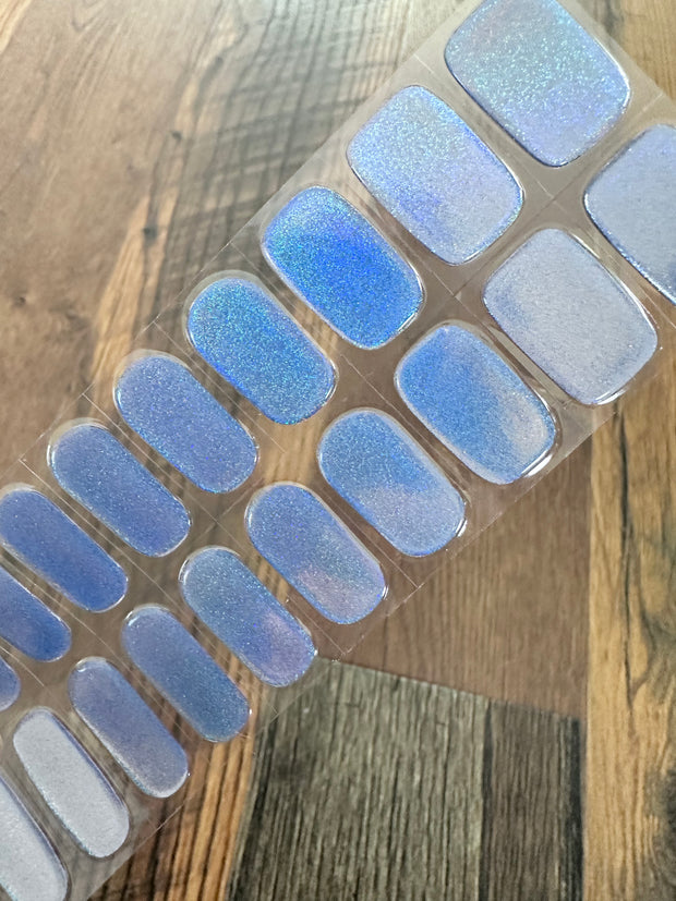 Periwinkle Color Shifting - Semi-Cured Gel Nail Wraps