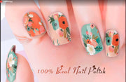 Flower Power Premium Nail Polish Wraps