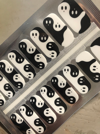 New Boo Halloween Nail Polish Wraps