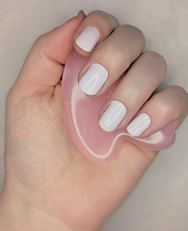 A Hint of Pink Semi-Cured Gel Nail Wraps