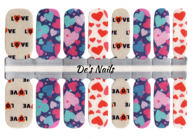 Love is in the Air - Nail Polish Wraps