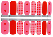 Valentine Picnic Nail Polish Wraps