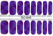 Purple Illusion - Nail Polish Wraps