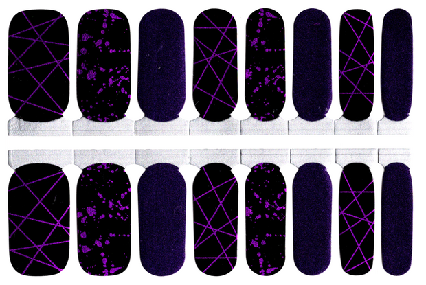 Rave in a Cave - Nail Polish Wraps