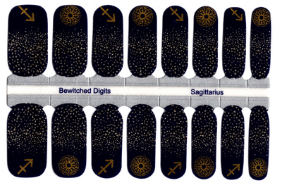 Sagittarius -  Designer Nail Polish Wraps