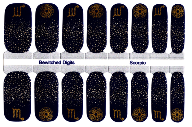 Scorpio -  Designer Nail Polish Wraps