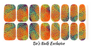 Speckle Mania - De’s Nails Exclusive Premium Nail Polish Wraps