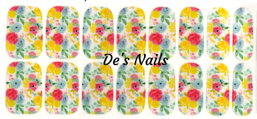 Spring Bouquet - Premium Nail Polish Wraps