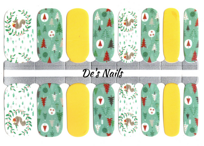 Christmas Critter - Nail Polish Wraps