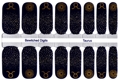 Taurus -  Designer Nail Polish Wraps