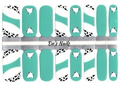 Wild at Heart - Clear Overlay - Nail Polish Wraps