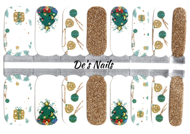 Trim the Tree - Nail Polish Wraps