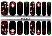 ‘Twas the Night  Before Christmas - Nail Polish Wraps