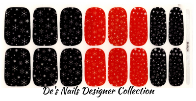 Winter Sky  - Designer Premium Nail Polish Wraps